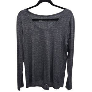 MEC Grey Lightweight Long Sleeve Top Activewear Casual size L